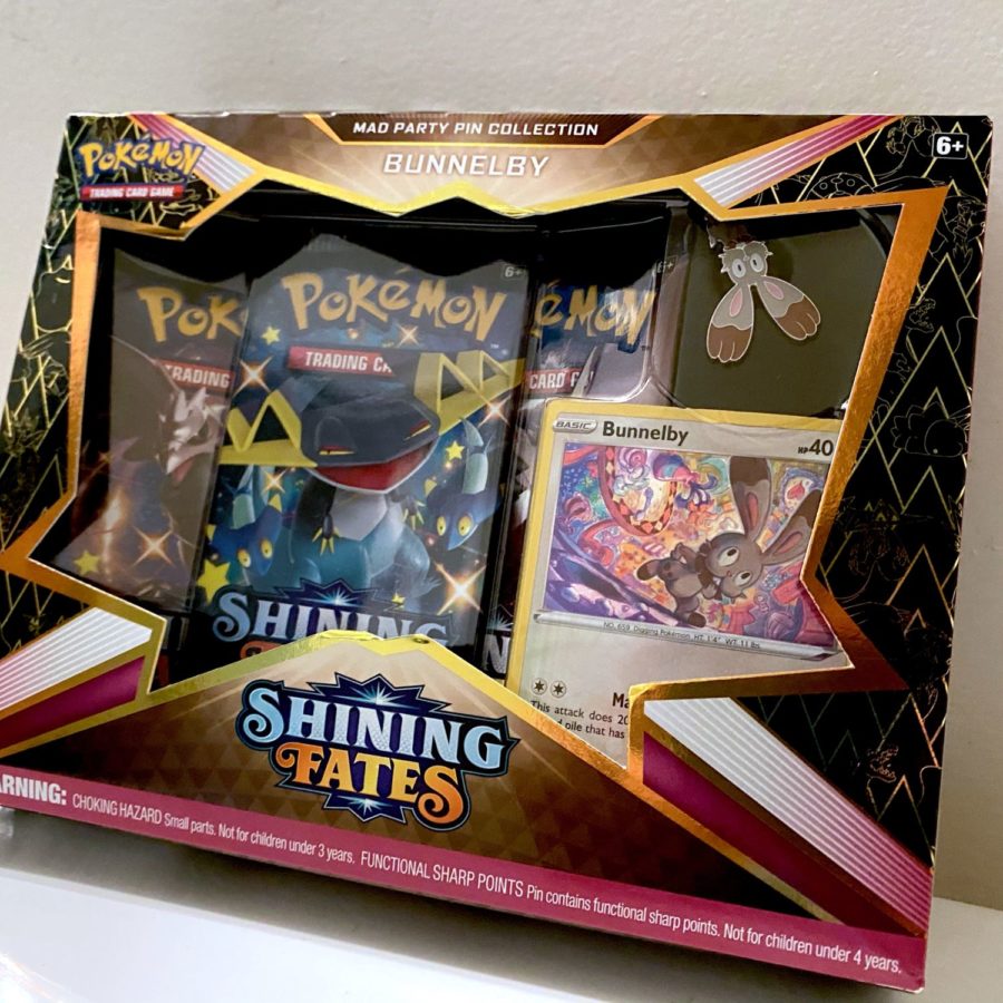 for sale online Bunnelby Shining Fates Mad Party Pin Collections Box Pokémon TCG