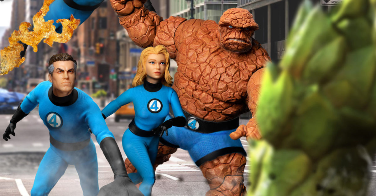 Fantastic Four, Wolverine, and Spider-Gwen Figures Unveiled by Mezco