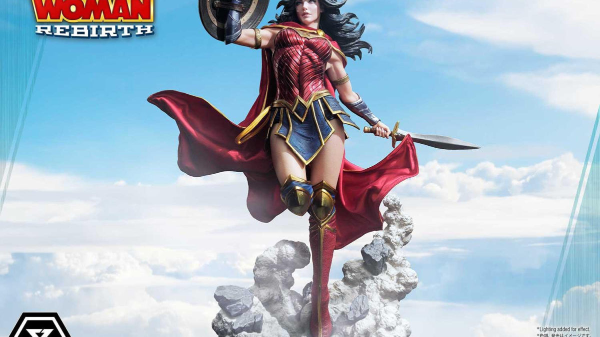 Wonder Woman Rebirth 1/3 Statue Revealed by Prime 1 Studio