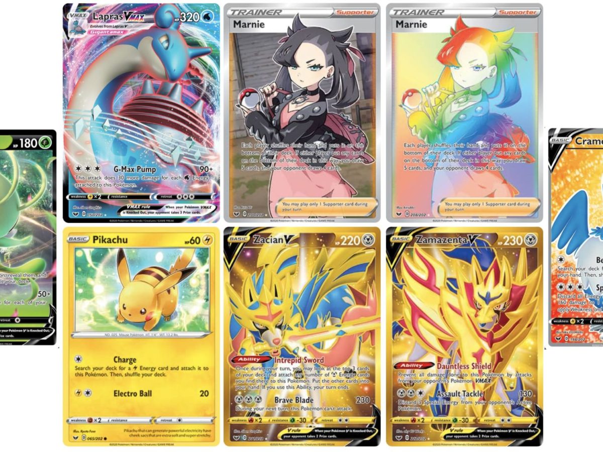 Pokémon TCG: Sword & Shield First info, Card Designs revealed