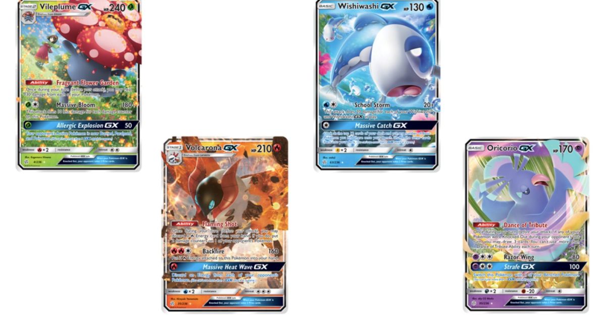 The GX Pokémon Cards Of Pokémon TCG: Cosmic Eclipse Part 1