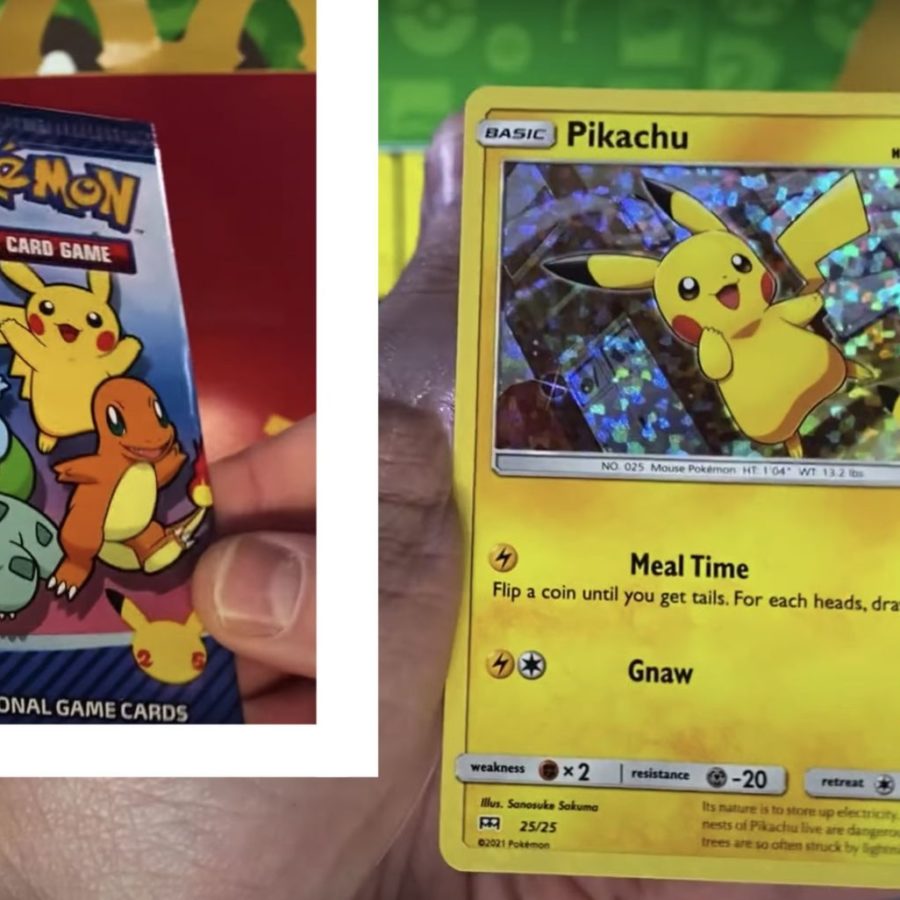 holo mcdonalds pikachu 2021