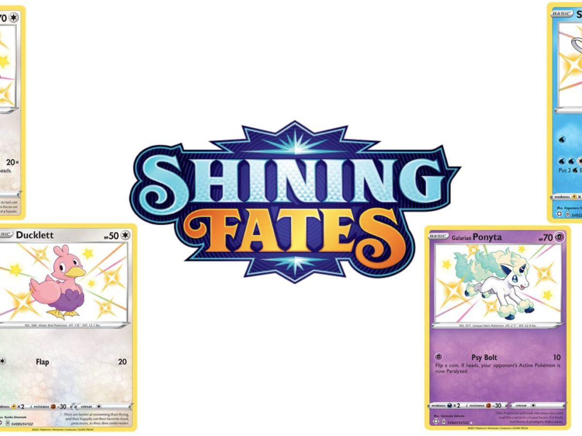 Shiny Holo Full Art etc. Singles Cards Amazing Details about   Pokemon TCG Shining Fates 
