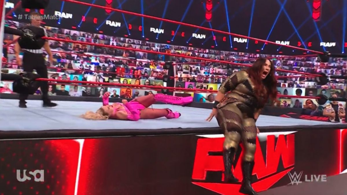 Raw Fallout Nia Jax Still Sensitive About Her Hole