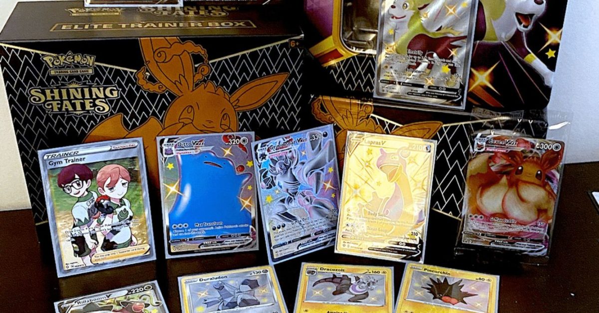 Pokémon TCG Shining Fates Product Review: Elite Trainer Box