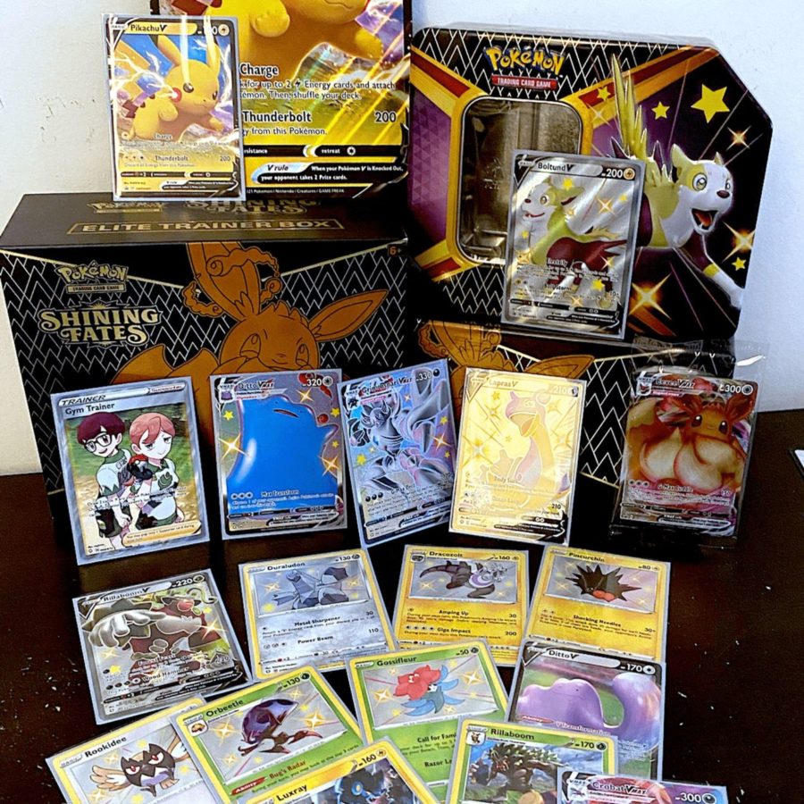  Pokémon TCG: Shining Fates Tin, Multicolor : Toys & Games