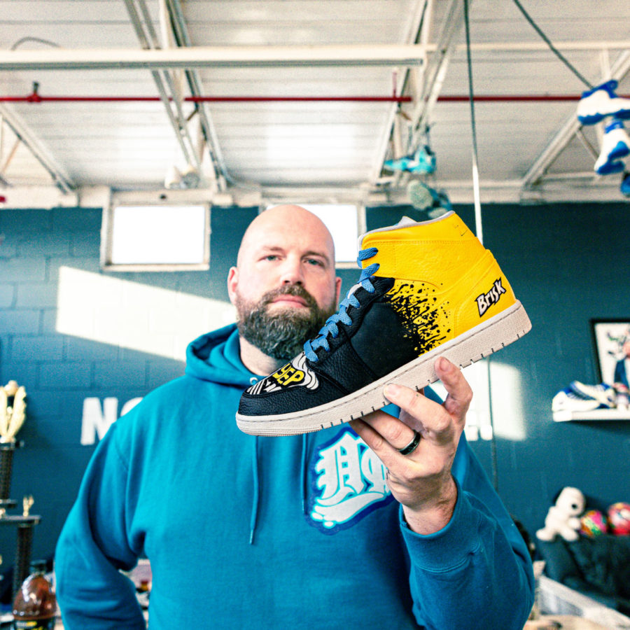 Dan Gamache Makes Custom Sneakers For 