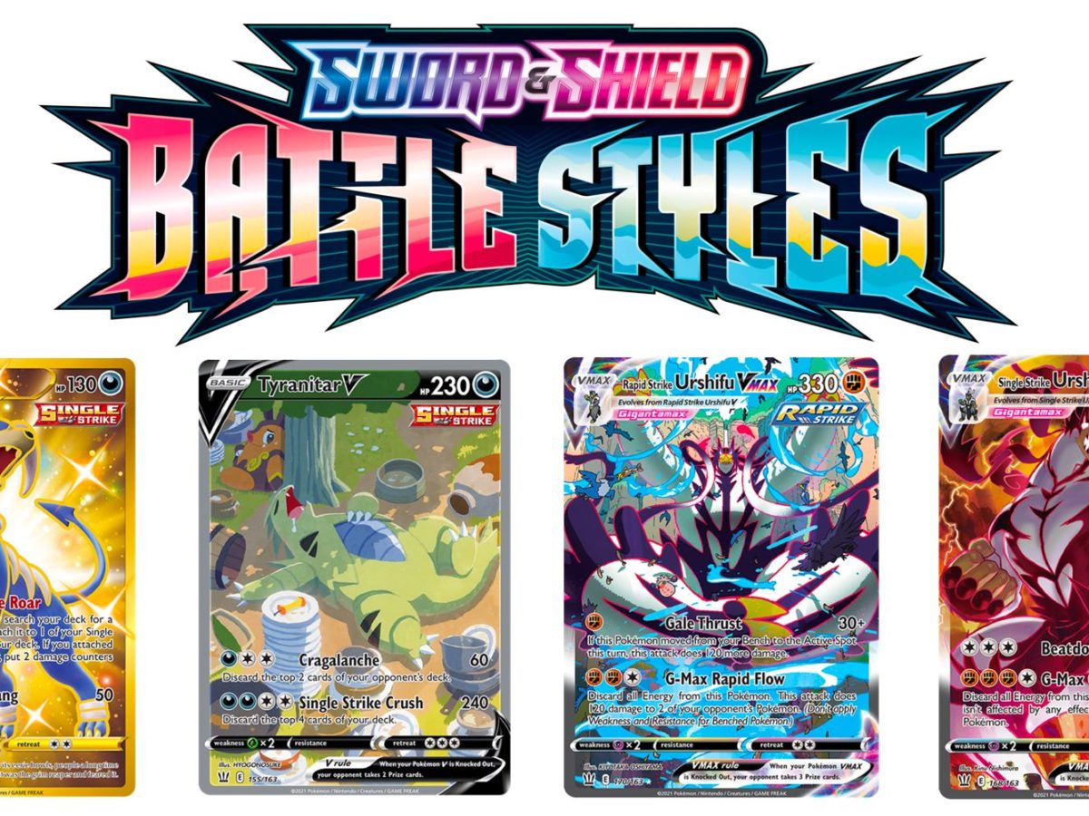 Pokémon TCG: Sword & Shield-Battle Styles Elite Trainer Box (Single Strike  Urshifu)