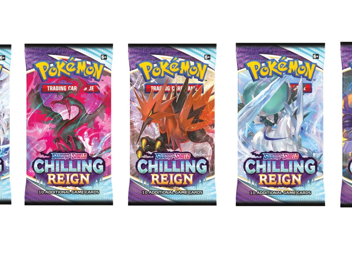 pokemon cards chilling reign booster box Sword & Shield: Chilling Reign