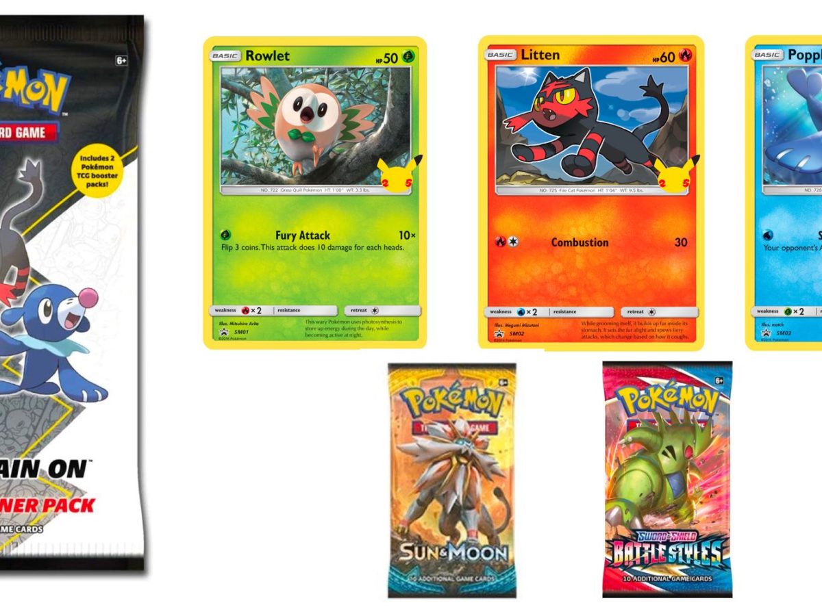 25th Anniversary First Partner Pack - Unova Starters - Pokemon TCG - Sealed  Product - Mage's Archive