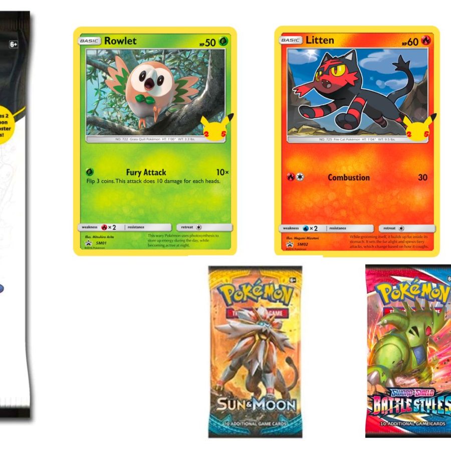 Details about   Pokemon TCG 25th Anniversary Alola First Partner Pack 
