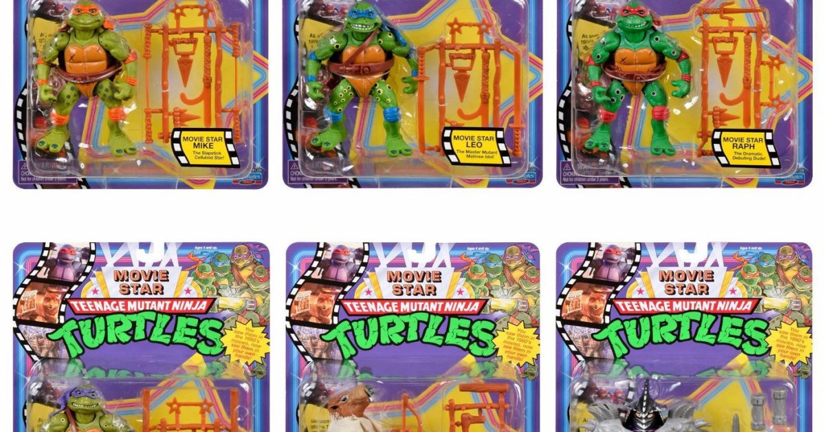 Teenage Mutant Ninja Turtles 1990 S Playmates Target Set Revealed