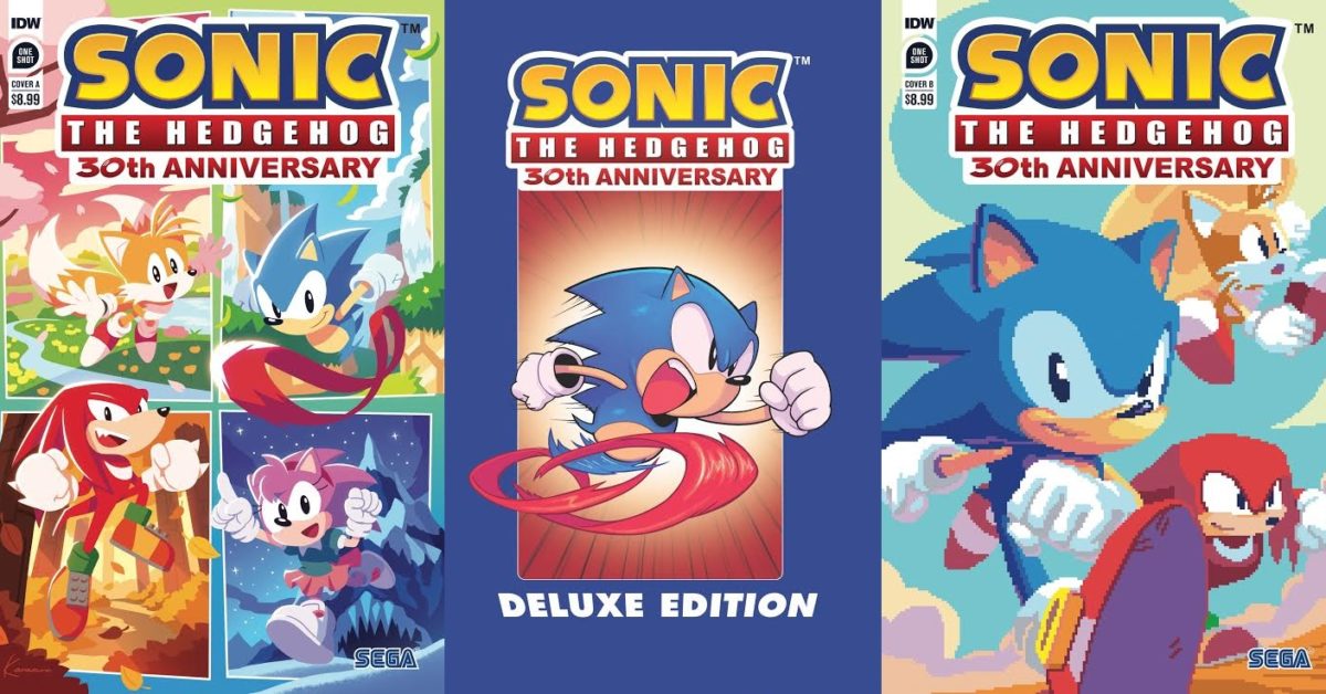 SEGA & IDW Partner Up For Sonic The Hedgehog 30th Anniversary Comic