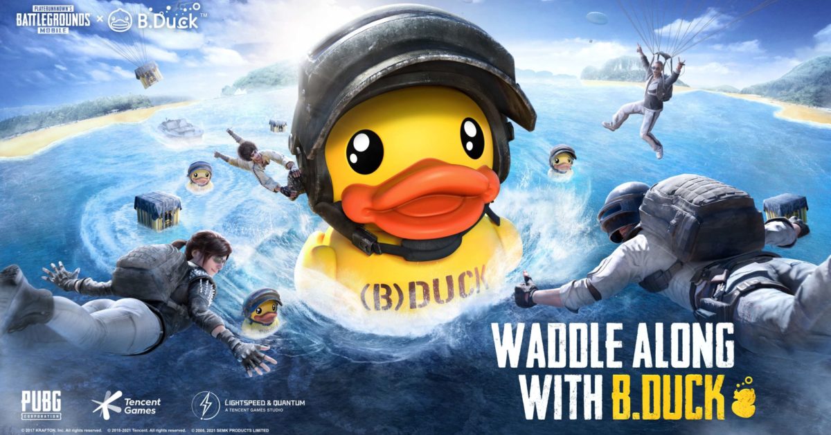 PUBG Mobile Partners With B.Duck For A Special Collaboration PUBG Mobile Partners With B.Duck For A Special Collaboration