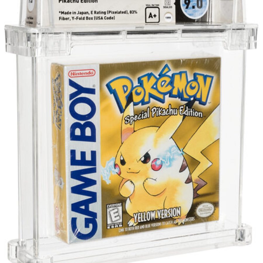 Pokémon Yellow WATA 9.0 A+ Graded Copy Up For Auction At Heritage