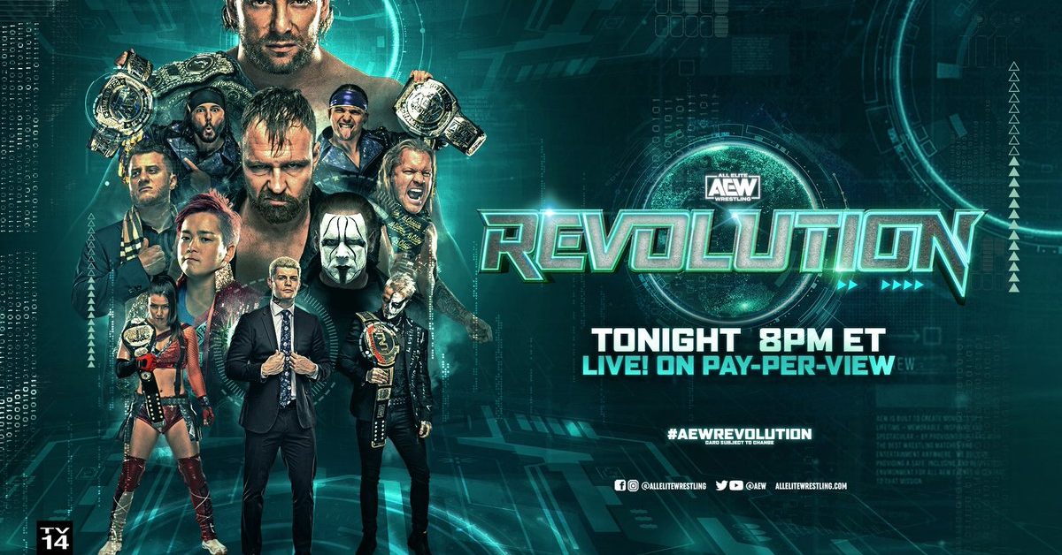 AEW Revolution Preview Full Card for Tonight's PPV