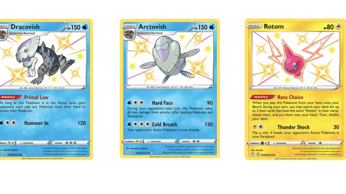pokemon shining together card list Rotom V (Full Art) - 176/196 (SWSH11) Ultra Rare main image 1