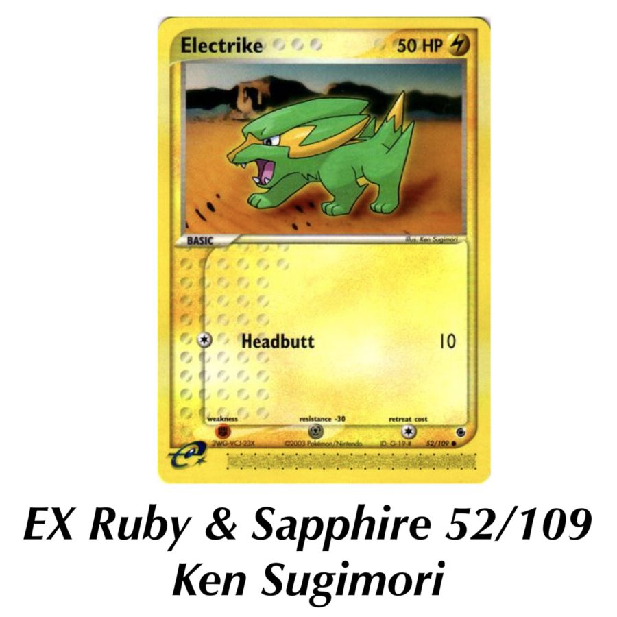 Electrike 48/106 Pokemon card of Ex Emerald  Pokemon cards for sale,  Pokemon cards, Pokemon trading card