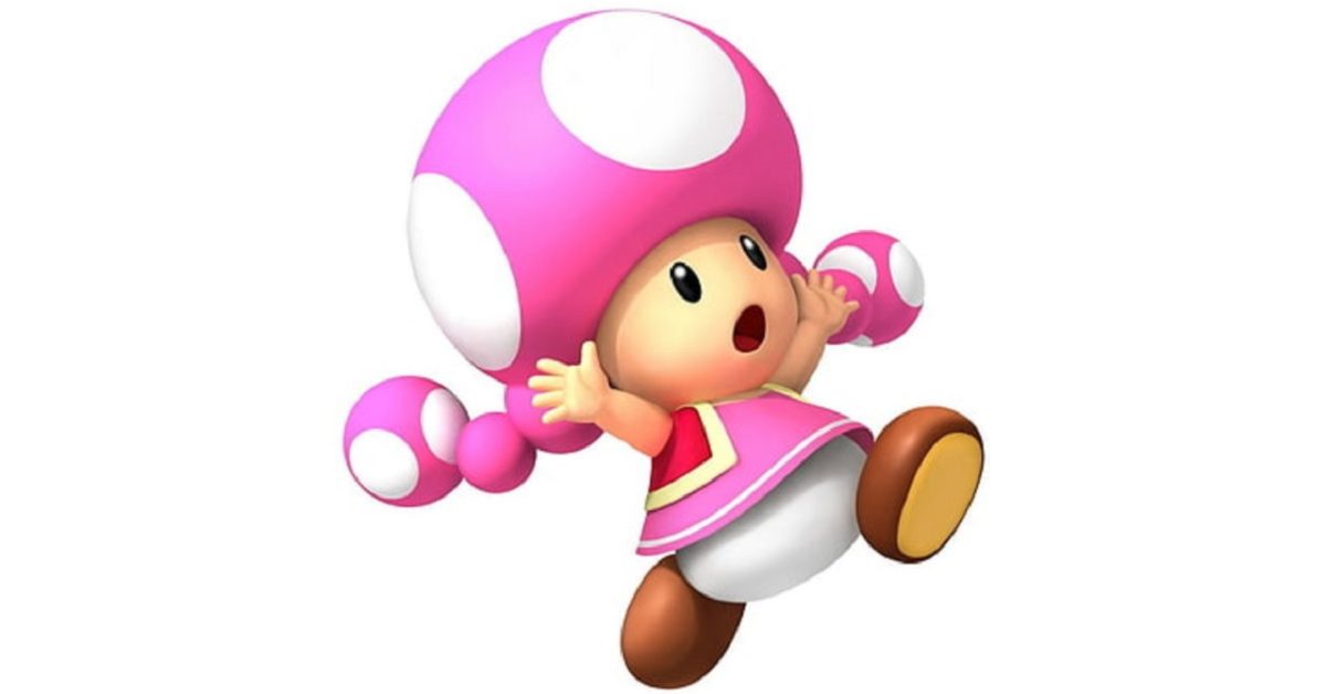 The Toadette was apparently cut from Super Mario 3D World