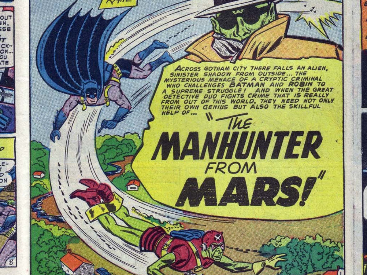 The First Appearance of the First Martian Manhunter Up for Auction