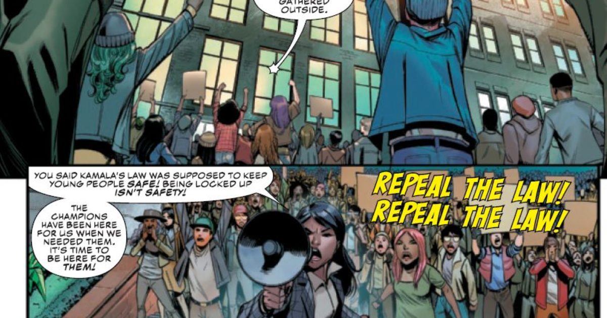 Protestors Invade American Political Public Buildings In Champions #5