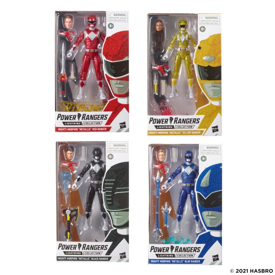 Power Rangers Lightning Collection Wave Action Figure Set Of ...