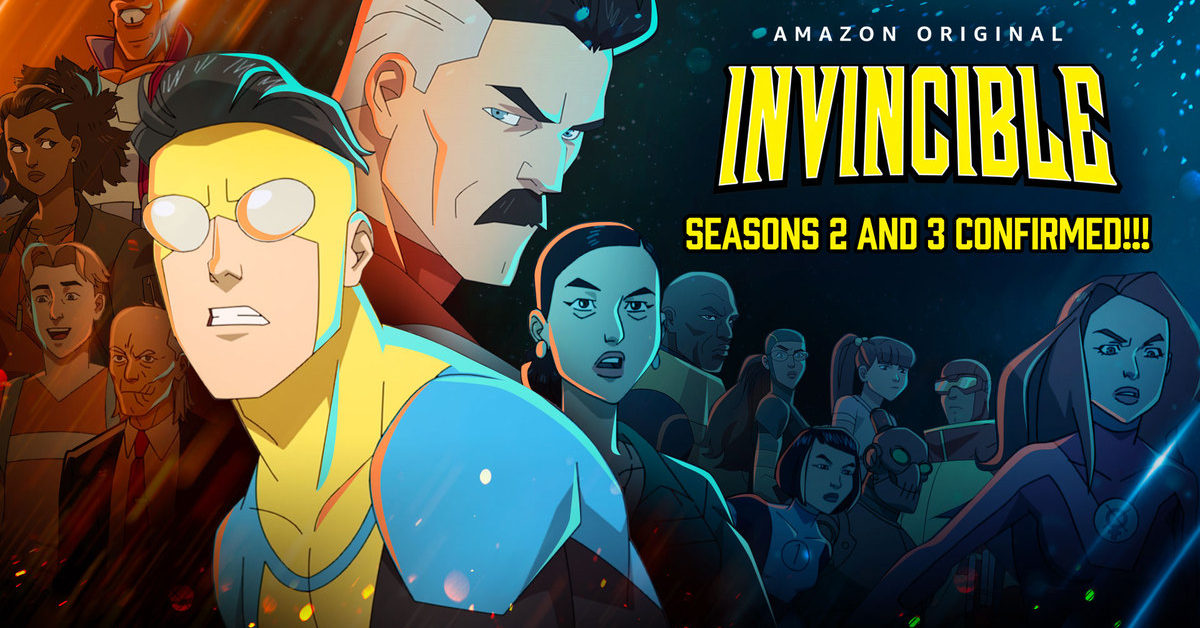 Invincible Lives Up To Its Name Amazon GreenLights Seasons 2 & 3