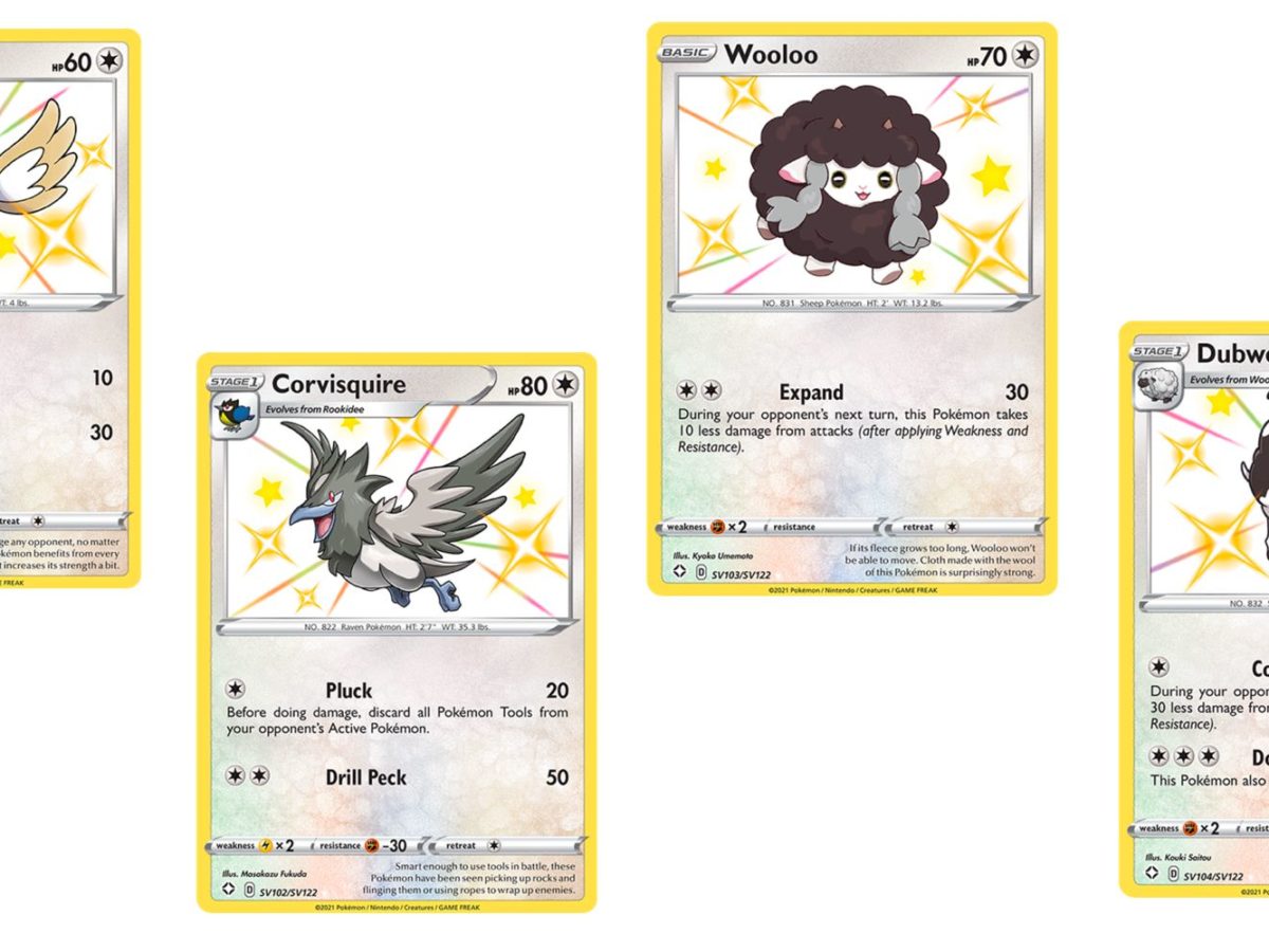 Shiny Pokmon Cards Of Pokmon TCG: Shining Fates Part 28