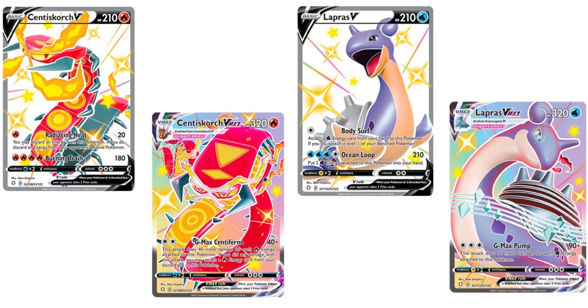 Shiny Pokemon Cards Of Pokemon Tcg Shining Fates Part 30