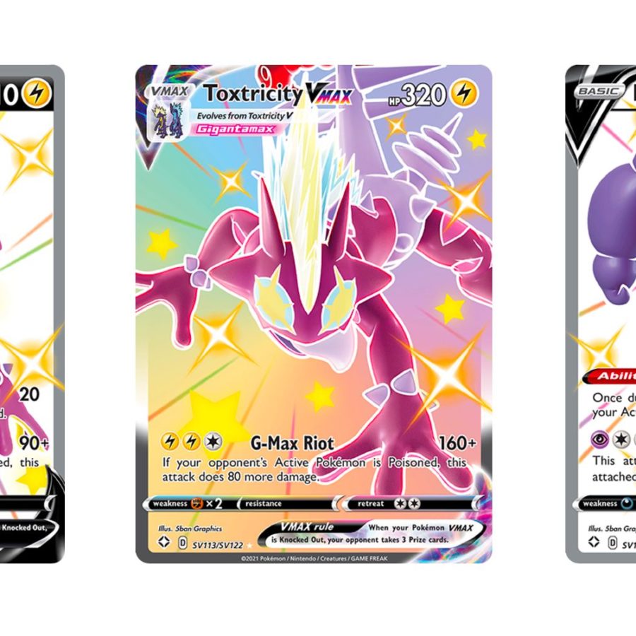 Toxel & Toxtricity Shiny Rare Set - Shining Fates