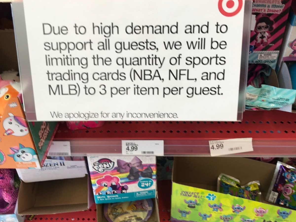 Target Limiting Sale Of Pokemon, Magic the Gathering And Sports Cards