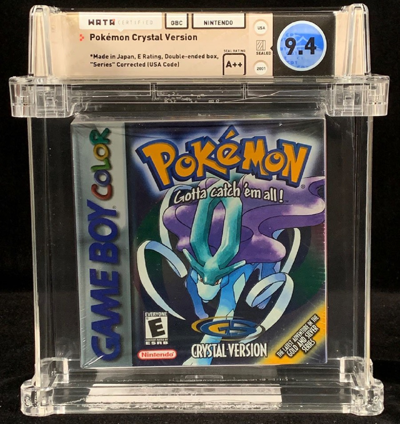 Pokémon Emerald, Graded 9.6 WATA A+, Auctioning At ComicConnect
