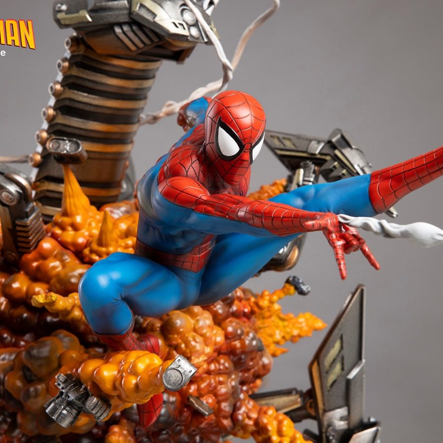 The Amazing Spider-Man Gets Explosive New XM Studios Statue