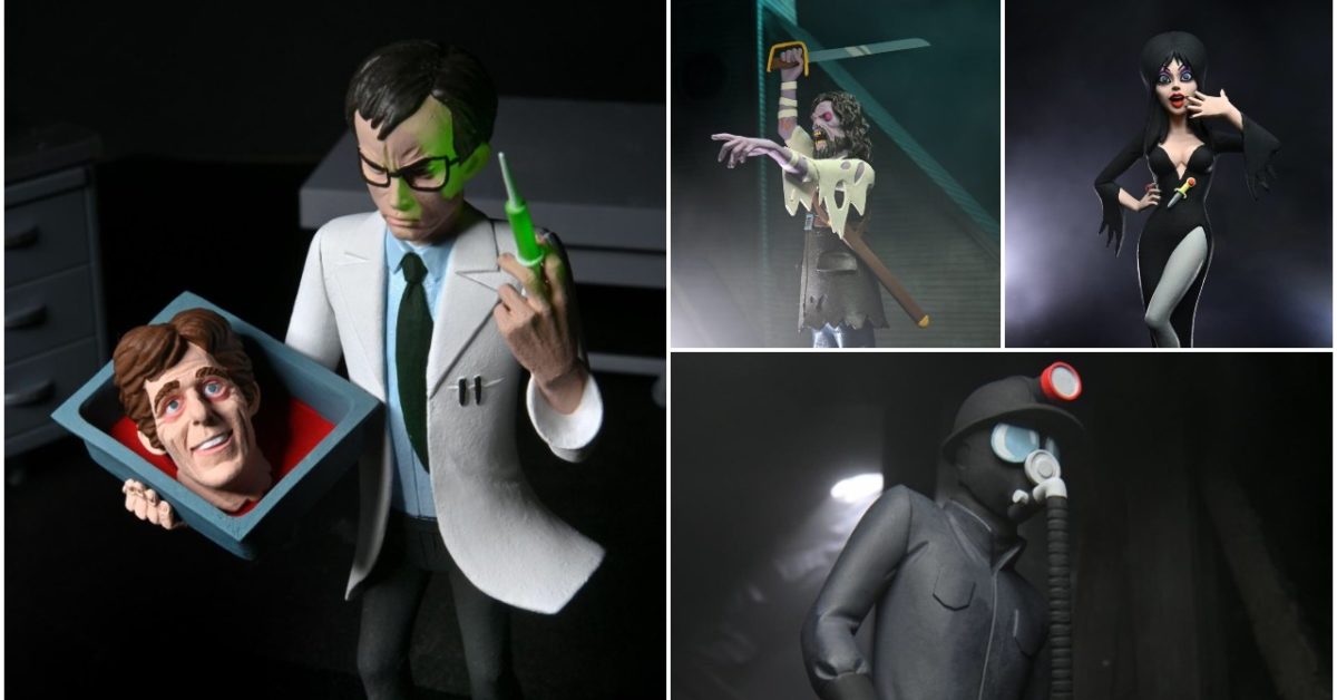 Neca Reveals Toony Terrors New Wave: Re-animator, The Fog, More