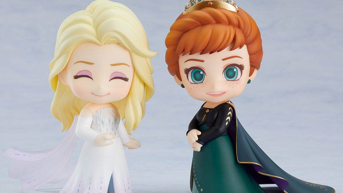 Good Smile Frozen 2: Elsa (Blue Dress Version) Nendoroid Action Figure,  Multicolor