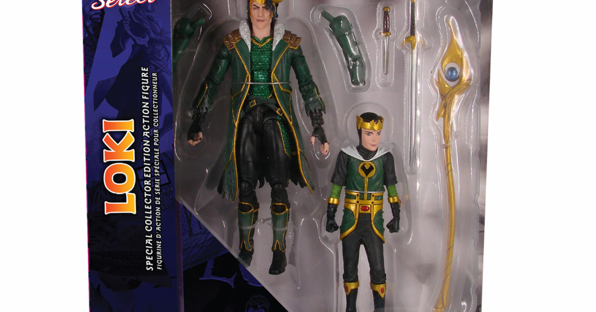 Loki Receives Exclusive Marvel Select Figure at shopDisney