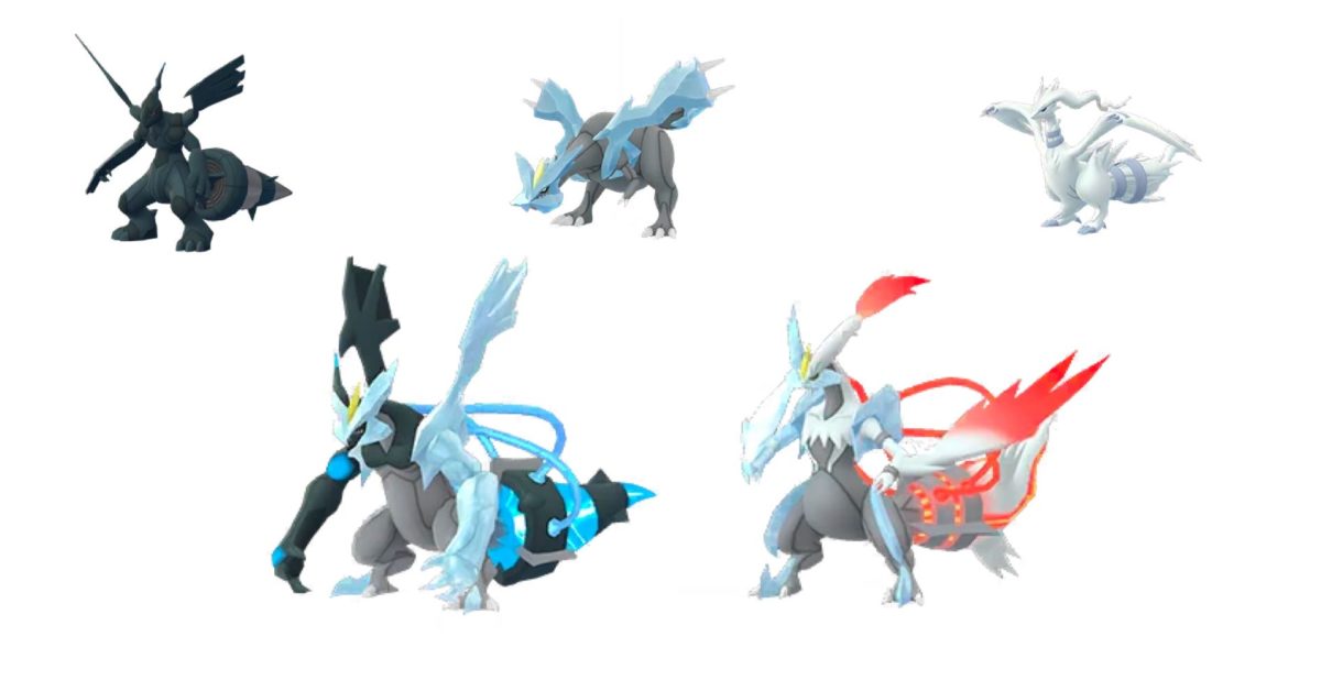 What Will Shiny Reshiram, Zekrom, and Kyurem Look Like In Pokemon GO