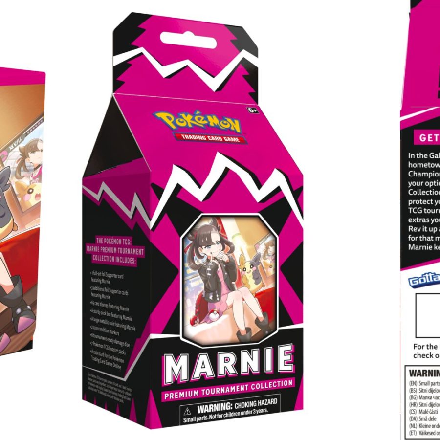 Pokémon TCG Sets Details For Marnie Premium Tournament Collection