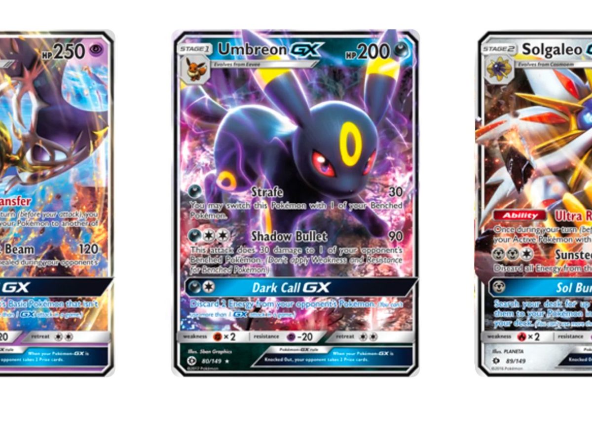 Pokémon - ➡️ Solgaleo-GX ➡️ Lunala-GX ➡️ Shiny Rayquaza-GX Combine the  power of these three Legendary Pokémon in the Pokémon TCG: Hidden Fates  Ultra-Premium Collection. Triple your power