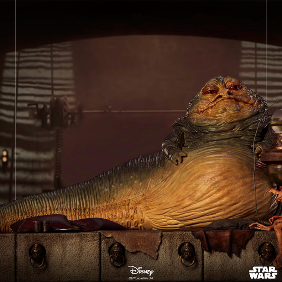 Iron Studios Debuts New Star Wars Statue With Jabba the Hutt