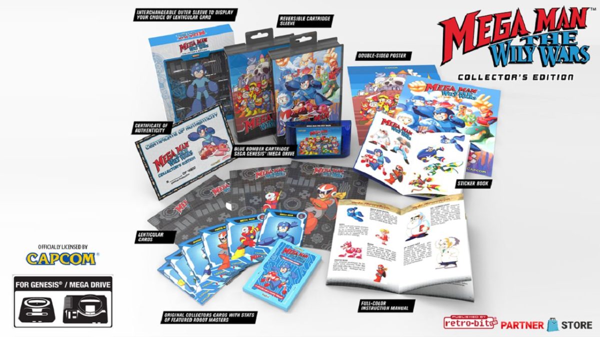 Retro bit mega deals man wily wars