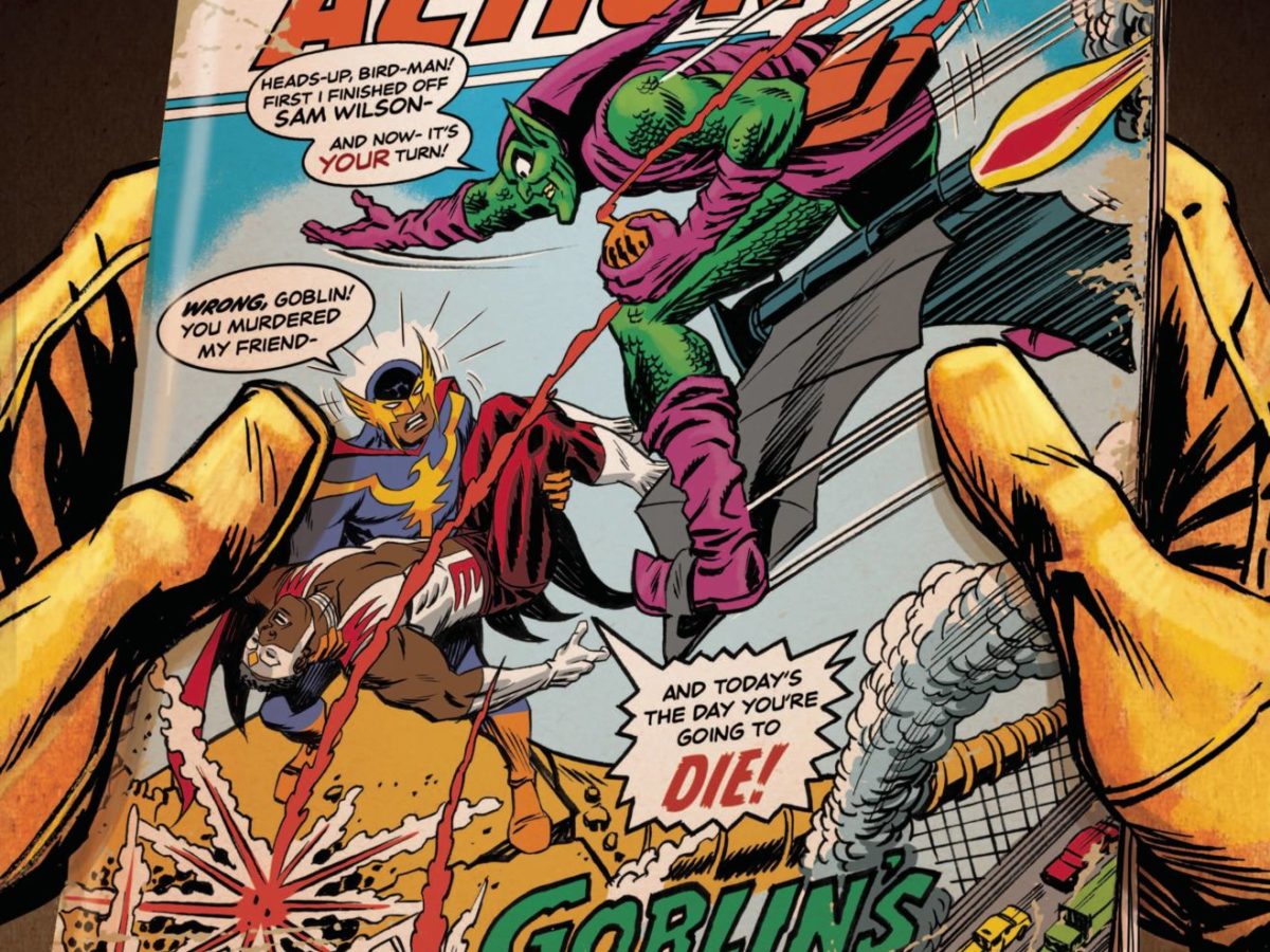 アメコミリーフ　Heroes Reborn: Double Action #1 In Heroes Reborn Marvel Double Action #1 The Falcon WILL DIE