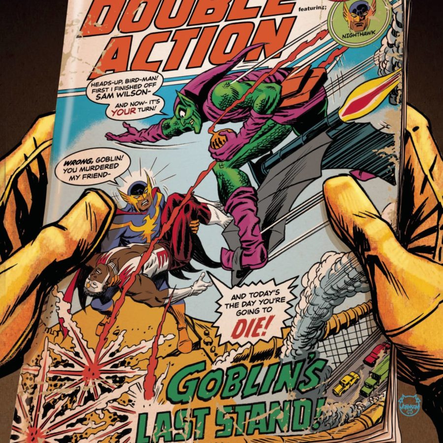 アメコミリーフ　Heroes Reborn: Double Action #1 In Heroes Reborn Marvel Double Action #1 The Falcon WILL DIE