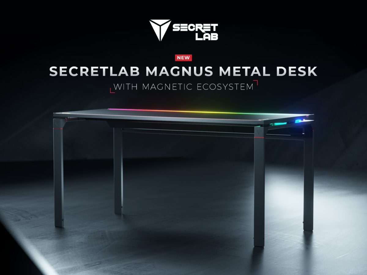 Secretlab MAGNUS Metal Desk Demo Guide 