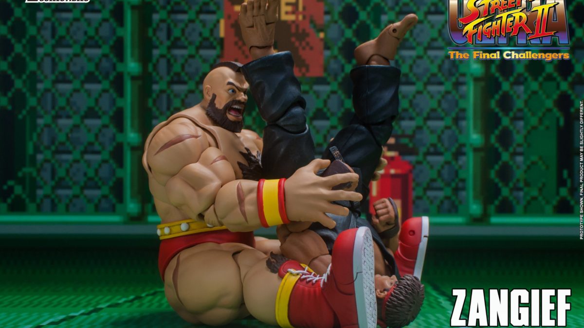 Ultra Street Fighter II Zangief 1:12 Action Figure - 2021 Event Exclusive