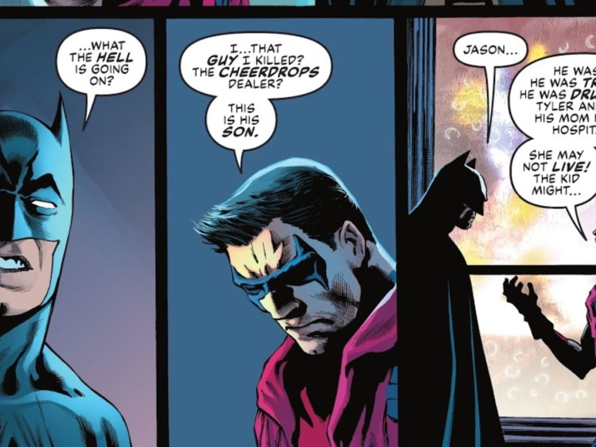 Batman Helping Out Red Hood Despite Confessing To Murder Spoilers