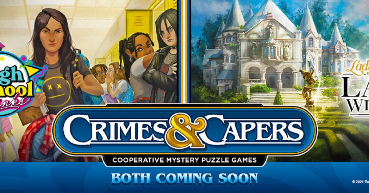 Renegade Game Studios Announces Crimes & Capers Mystery Series