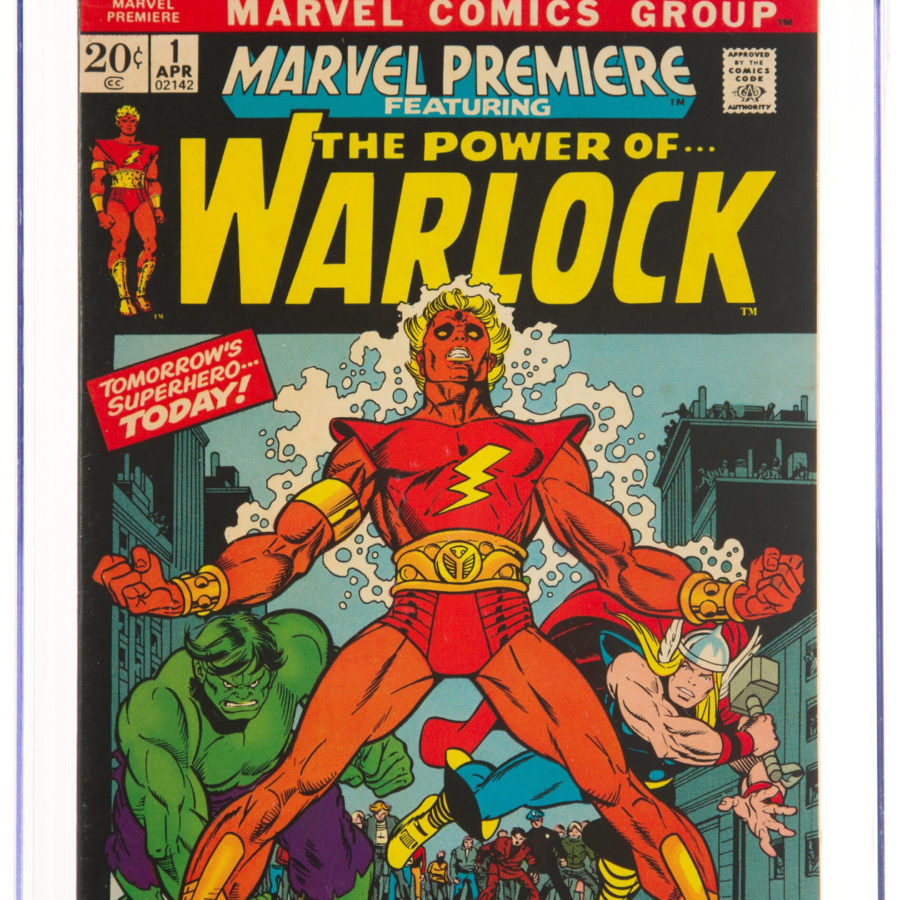Him Resurrected As Adam Warlock In Marvel Premiere 1 Up For Auction Him Resurrected As Adam Warlock In Marvel Premiere 1 Up For Auction