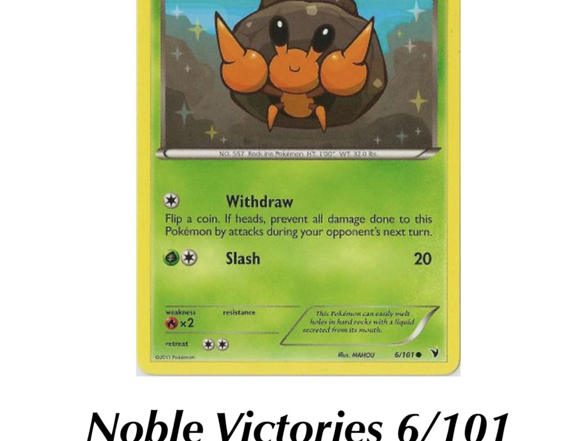 TCG Spotlight: Some Of The Best Dwebble Pokémon Cards