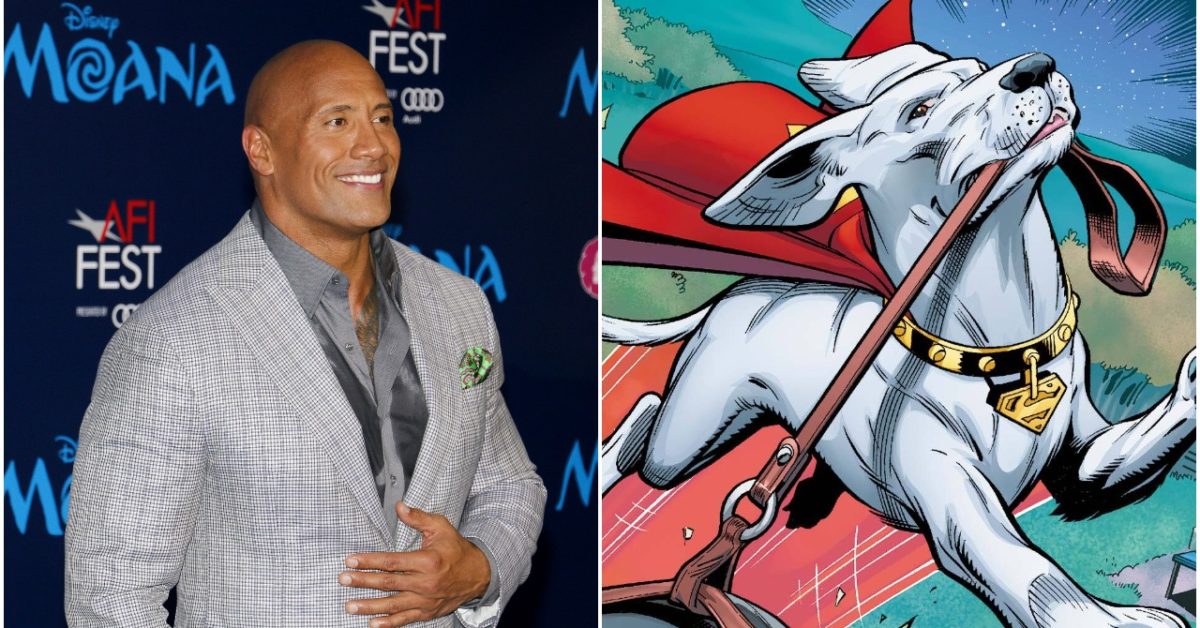 Dwayne Johnson To Voice Krypto In Super-Pets Animated Film - Vimarsana News